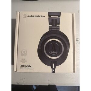 Audio-Technica ATH-M50x Closed-back Studio Monitoring Headphones NIB